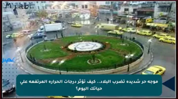 موجة حر شديدة تضرب البلاد.. كيف تؤثر درجات الحرارة المرتفعة على حياتك اليوم؟